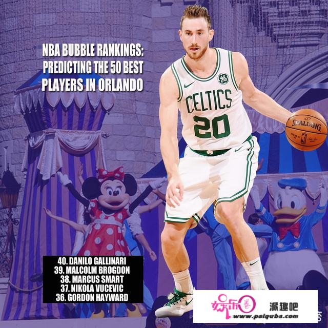 NBA复赛前50名球星该如何排？