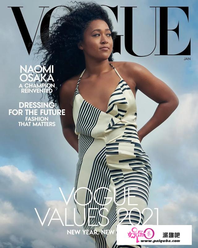 日本网球运动员大坂直美登上《VOGUE》中国香港版封面