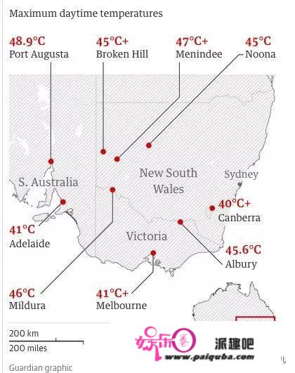 冷的冷死，热的热死！欧洲各种大雪崩，澳洲温度飙到50度！