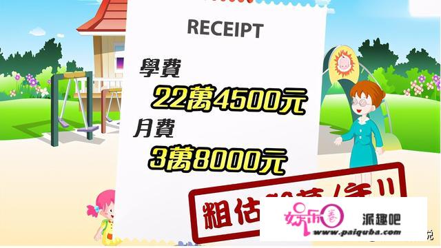 周渝民亲自陪4岁女儿上学，穿红色套裙超可爱，一年学费近90万