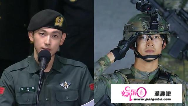 玉泽演全副武装参与演习，宽肩和大胸肌好抢镜，BIGBANG合体表演