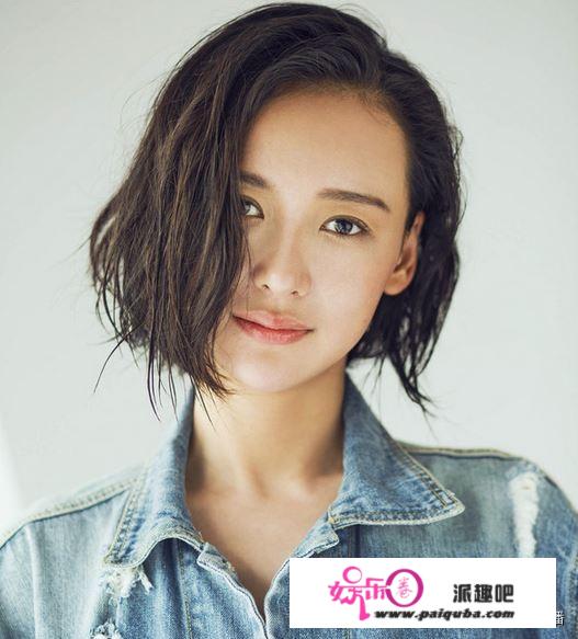 影视女演员杨舒 拥有利落的短发、和机灵敏泼的性格 照片赏识