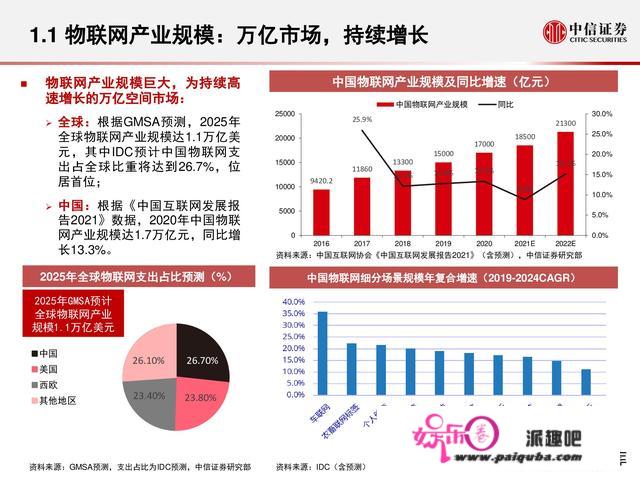 物联网财产研究陈述：万物智联，数通将来