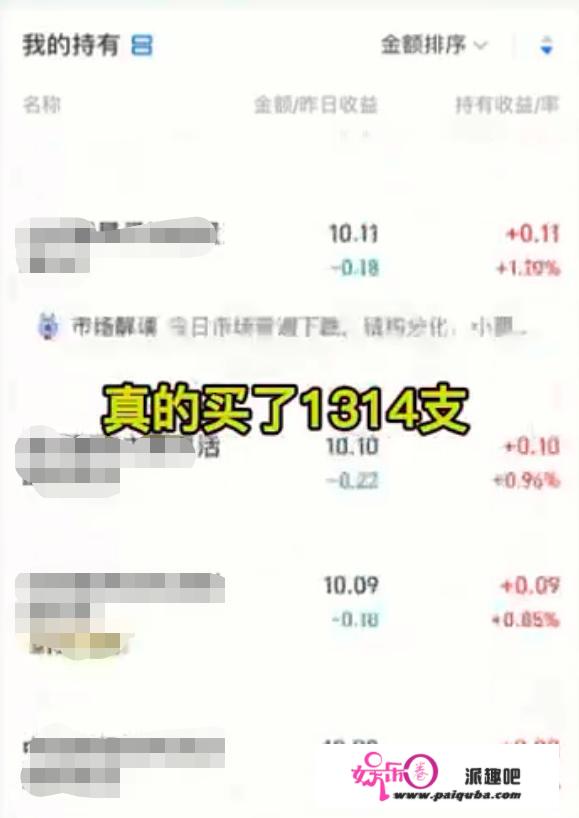 网友买1314只基金：“持有一生一世”，到底几更佳？