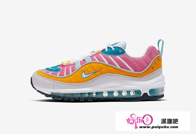 糖果配色活力满满！新生节主题 Air Max 98 现已出售