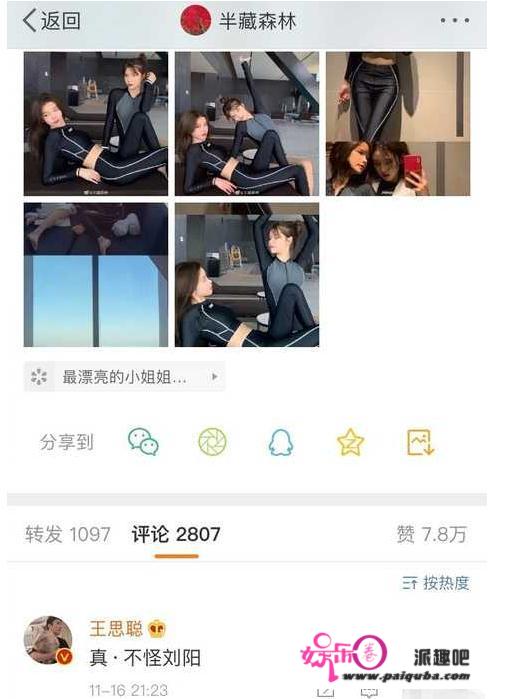 王思聪疑暗讽郑爽：她脑子有病，如今信了吧？网友：你的没问题吗？