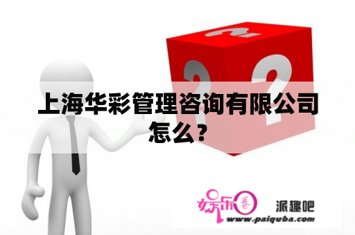 上海华彩管理咨询有限公司怎么？