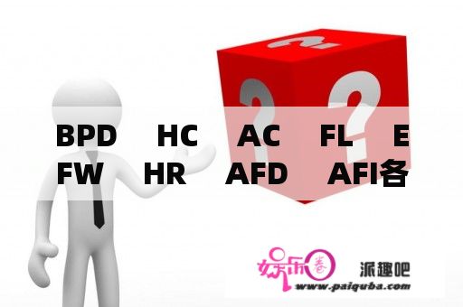 BPD　 HC　 AC 　FL 　EFW 　HR 　AFD 　AFI各表示什么意？