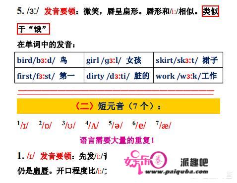 国际48个音标发音表及读法？48个国际音标是哪48个？别离读什么？