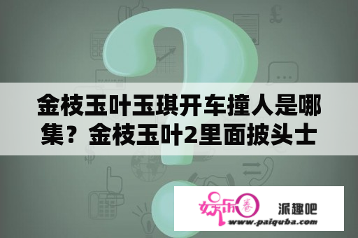 金枝玉叶玉琪开车撞人是哪集？金枝玉叶2里面披头士的歌？