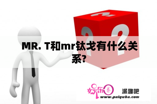  MR. T和mr钛戈有什么关系?