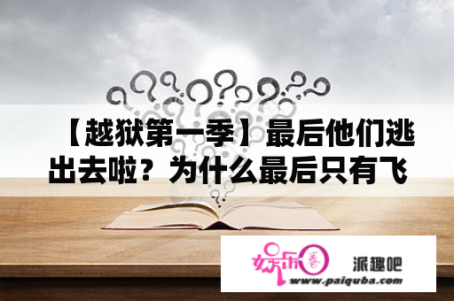 【越狱第一季】最后他们逃出去啦？为什么最后只有飞机起飞？越狱第1季里是哪一集成功越狱的？