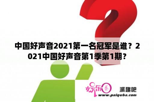 中国好声音2021第一名冠军是谁？2021中国好声音第1季第1期？