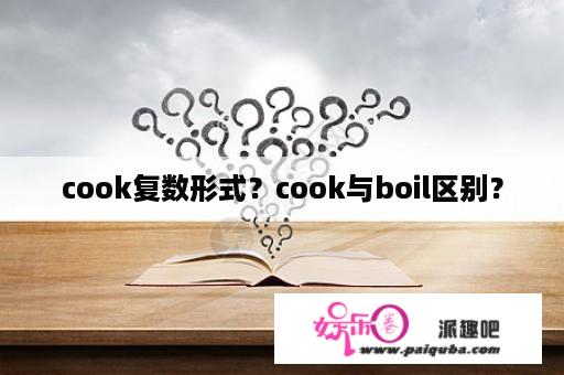 cook复数形式？cook与boil区别？