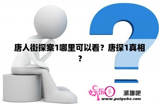 唐人街探案1哪里可以看？唐探1真相？