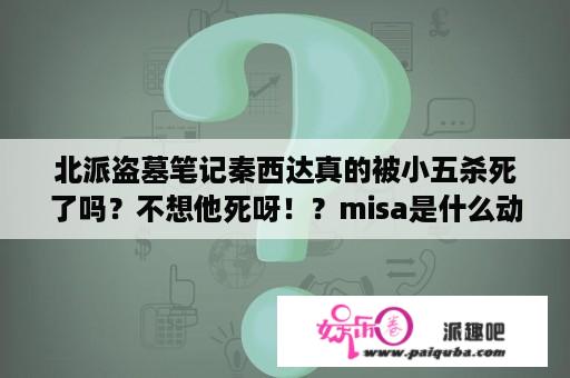 北派盗墓笔记秦西达真的被小五杀死了吗？不想他死呀！？misa是什么动漫里的？