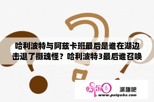 哈利波特与阿兹卡班最后是谁在湖边击退了摄魂怪？哈利波特3最后谁召唤守护神？