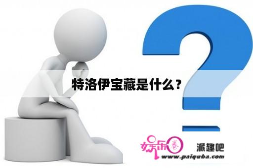 特洛伊宝藏是什么？