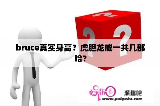 bruce真实身高？虎胆龙威一共几部哈？