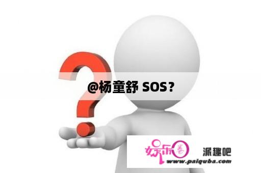 @杨童舒 SOS？