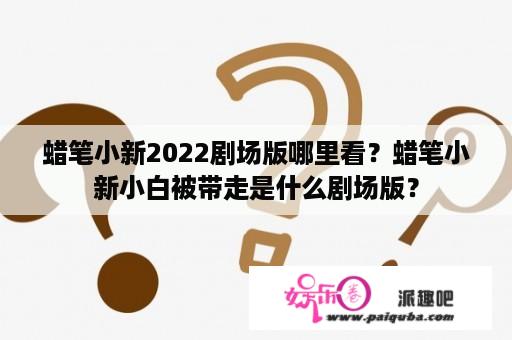 蜡笔小新2022剧场版哪里看？蜡笔小新小白被带走是什么剧场版？