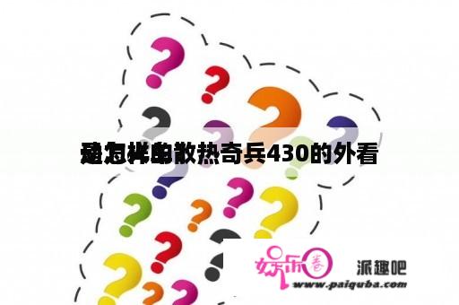 动力火车散热奇兵430的外看
是怎样的？