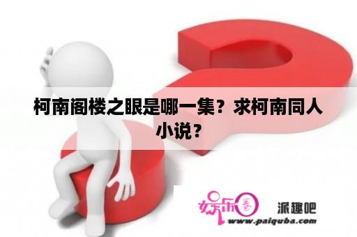 柯南阁楼之眼是哪一集？求柯南同人小说？