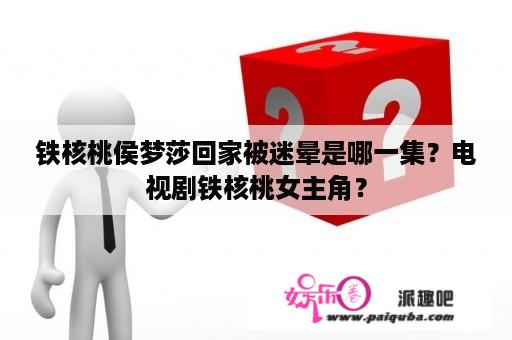 铁核桃侯梦莎回家被迷晕是哪一集？电视剧铁核桃女主角？