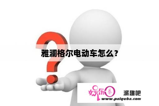 雅澜格尔电动车怎么？