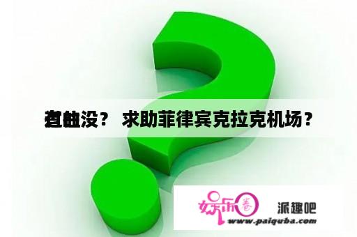 有往
过的没？ 求助菲律宾克拉克机场？