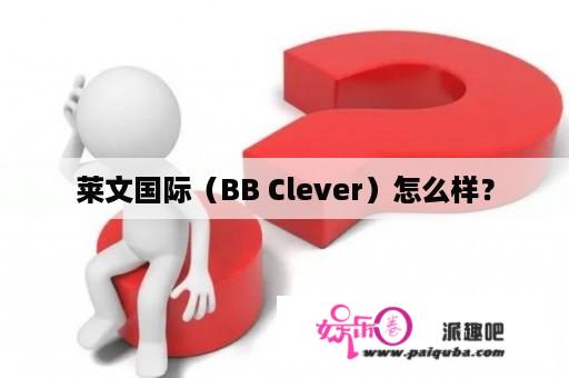 莱文国际（BB Clever）怎么样？