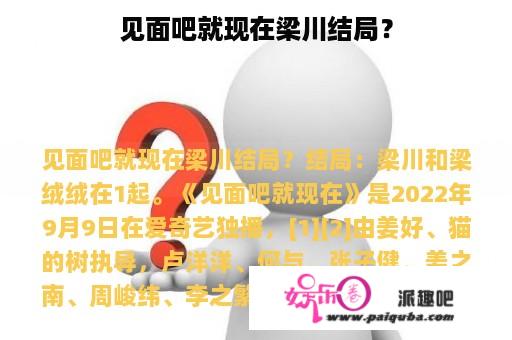 见面吧就现在梁川结局？