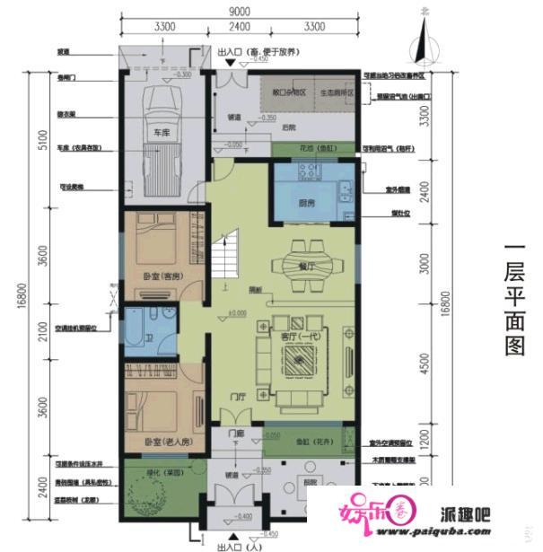 九米宽的别墅户型怎么设计？